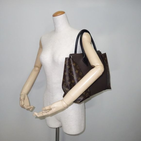 Louis Vuitton PM Chocolat Monogram Shoulder Bag Black - Picture 2 of 7